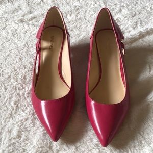 Nine West pink pumps